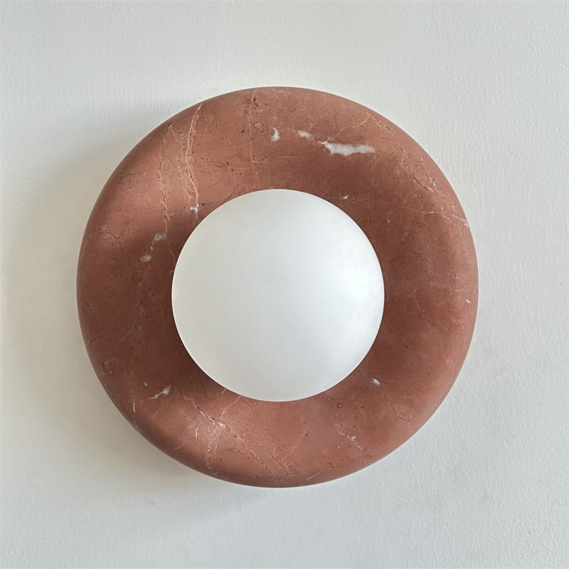 Hako Wall Light Indoore in Marbre - 77
