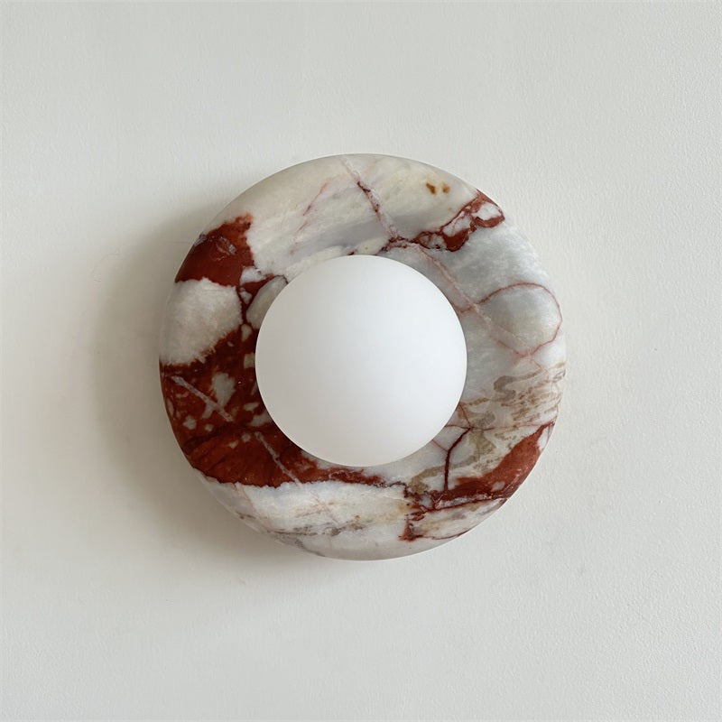 Hako Wall Light Indoore in Marbre - Red Bvlgari-A744