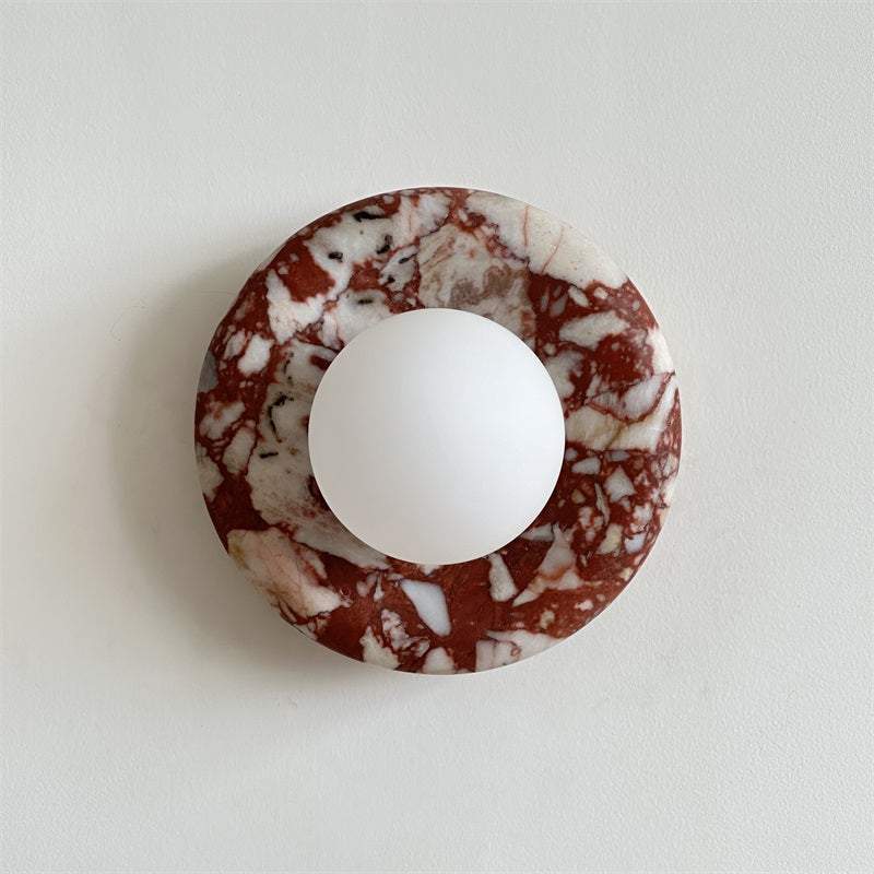 Hako Wall Light Indoore in Marbre - Red Bvlgari-A752