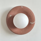 Hako Wall Light Indoore in Marbre - Red Corail B168