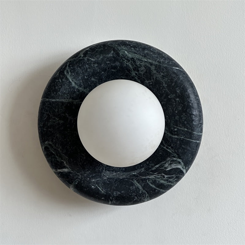 Hako Wall Light Indoore in Marbre - Green Dark-B190
