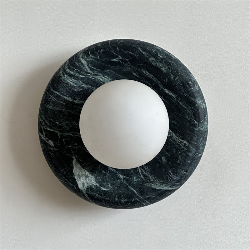 Hako Wall Light Indoore in Marbre - Green Dark-B191