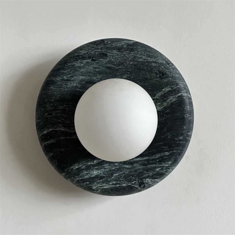 Hako Wall Light Indoore in Marbre - Green Dark-B196