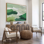 Wall Art Abstract Organic Neutral Raw