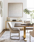 Minimalist Geometric Bas-Relief Wall Art