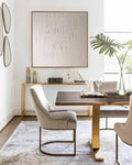 Neutral Textured Mixed Oil Painting Minimalist