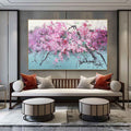 Hyperrealism Art Vibrant Cherry Blossom Tree Painting