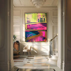 Ruby Colorful Wall Art