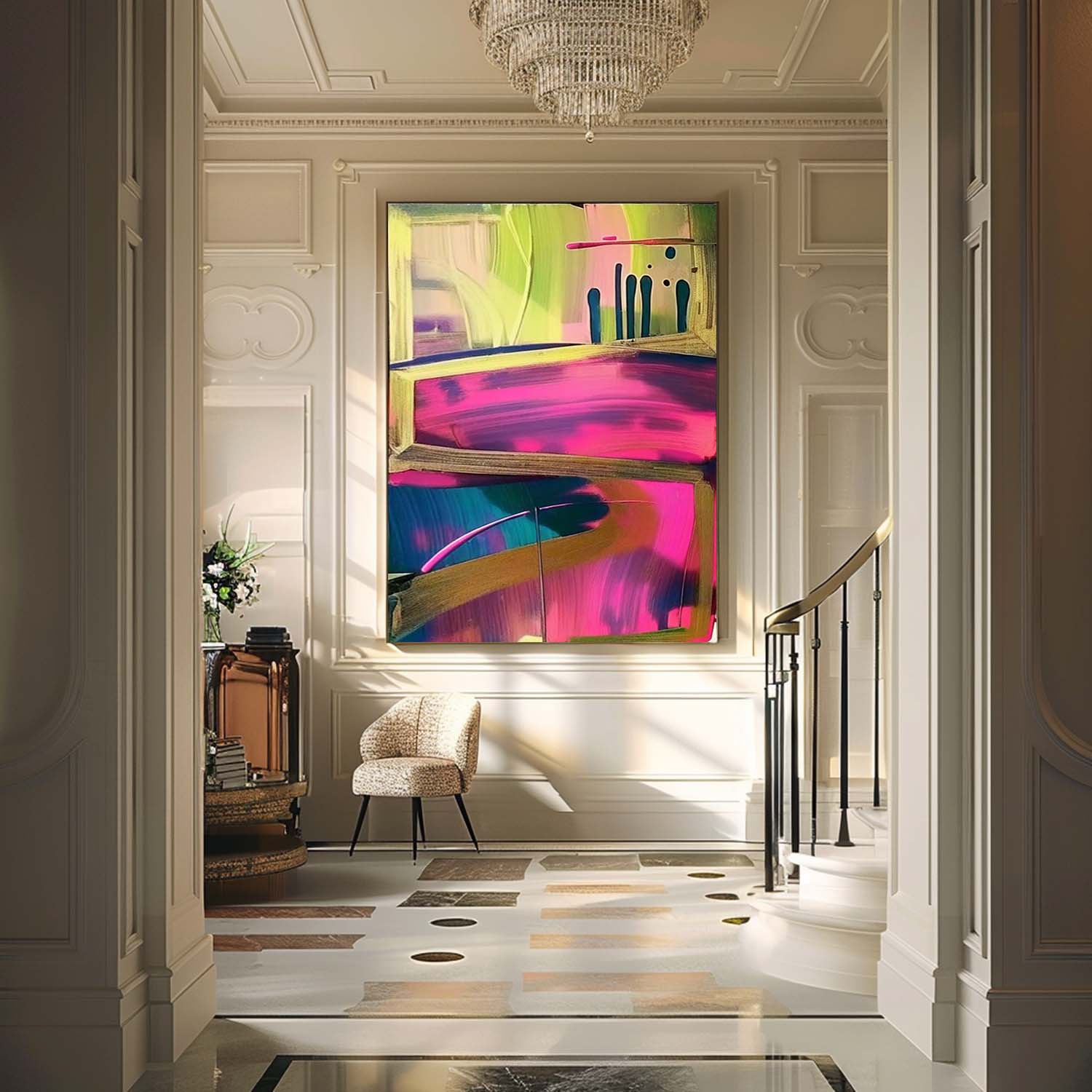 Ruby Colorful Wall Art