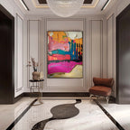 Iris Colorful Wall Art