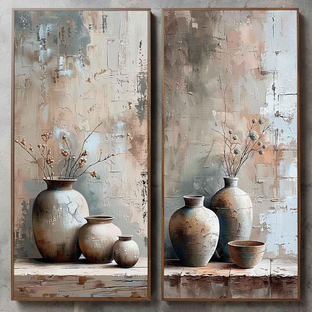 Wabi-Sabi Still Life 2-Piece Painting Set