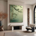 Oriental Bamboo Forest 3D Impasto Painting