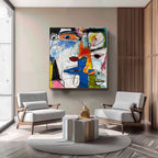 Wall Art Abstract Graffiti Modern Urban Pop