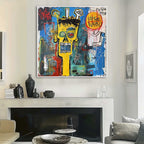 Graffiti Contemporary Street Art Style Abstract Painting