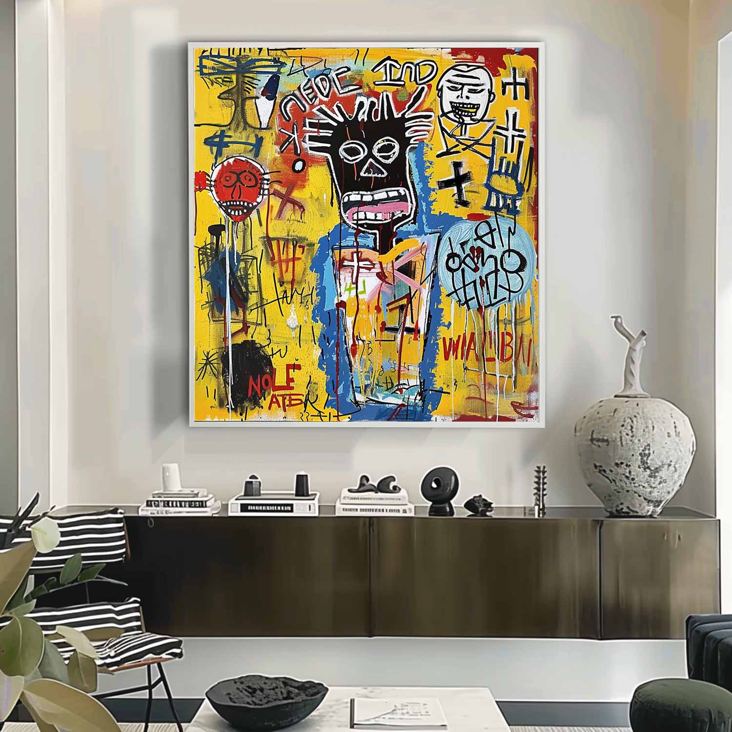 Fuffy Abstract Graffiti Art
