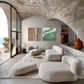 Wall Art Abstract Beach Scene Foam Coastal