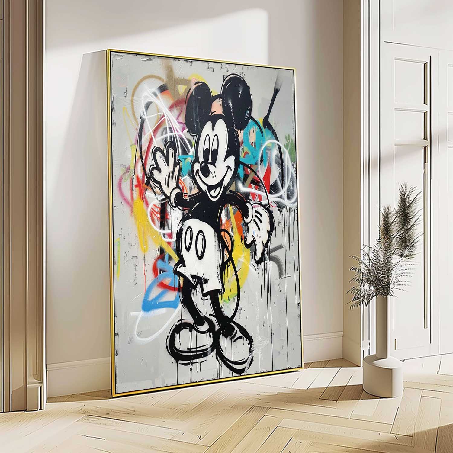 Jax Abstract Graffiti Wall Art