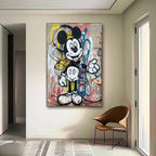 Graffiti Style Mickey Mouse Pop Art Painting