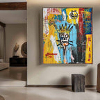Skull Abstract Graffiti Art