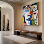 Wall Art Abstract Graffiti Modern Urban Pop