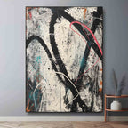Wall Art Abstract Expressionist Graffiti Bold