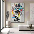 Jax Abstract Graffiti Wall Art