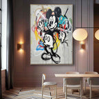 Jax Abstract Graffiti Wall Art