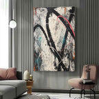 Wall Art Abstract Expressionist Graffiti Bold
