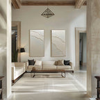 Coastal Wave Diptych Oil Painting