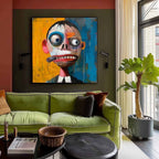 Expressionist Portrait Oil Painting