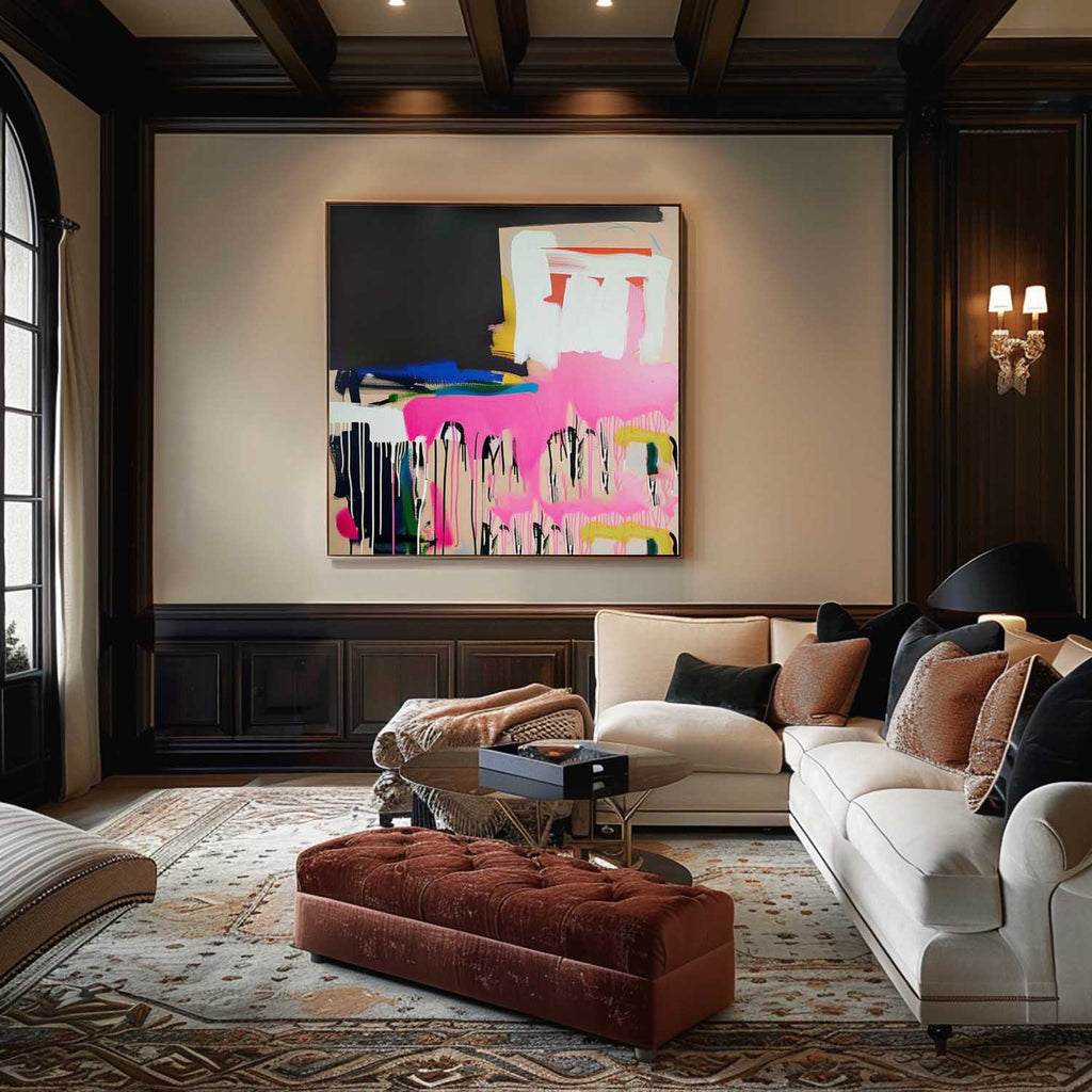 Cosmo Colorful Painting Wall Art