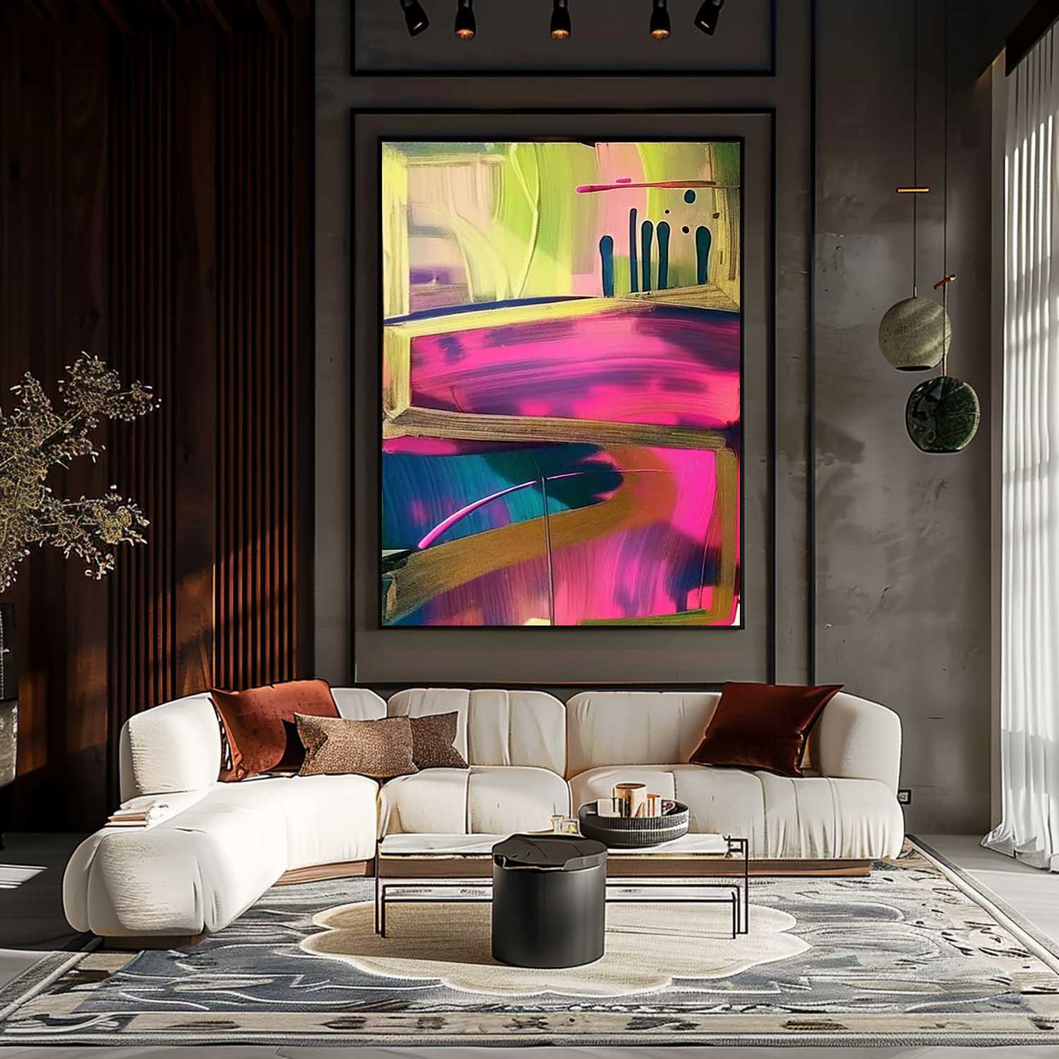 Ruby Colorful Wall Art