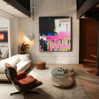 Cosmo Colorful Painting Wall Art