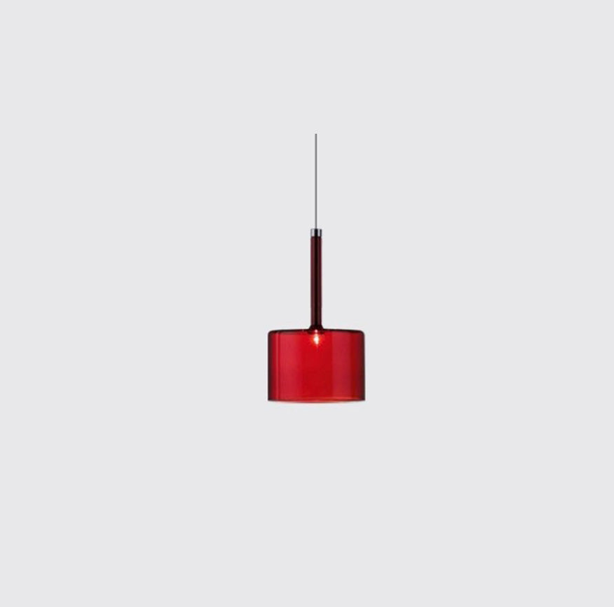 Valentina Minimalist Modern Glass LED Pendant Light, 3 Style