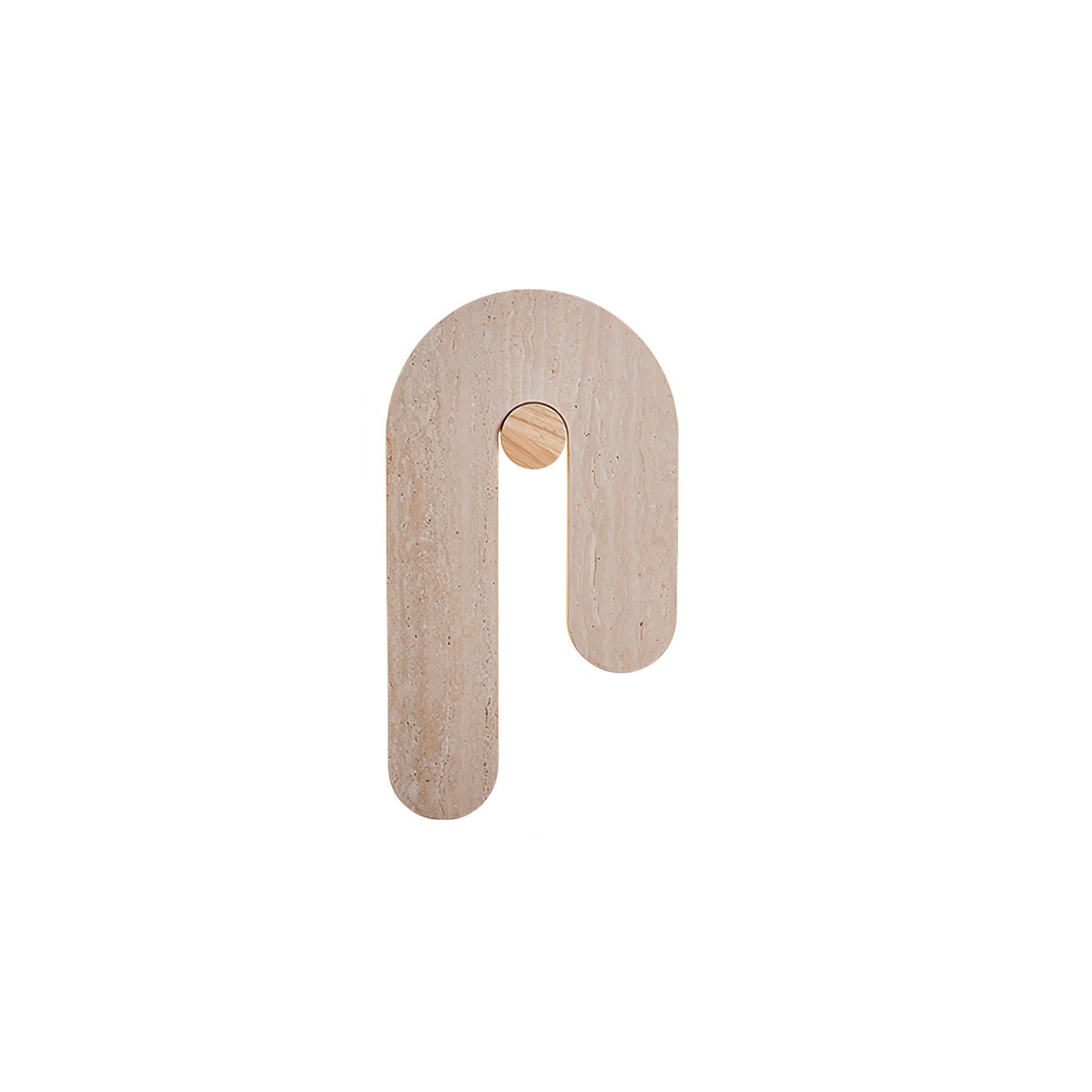 Ithaus Travertine Circular  Wall Light