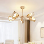 Hedra  Travertone  Geometric  Chandelier