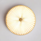 Ciloraris Textured Travertine Ceiling Light