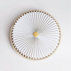Ciloraris Textured Travertine Ceiling Light