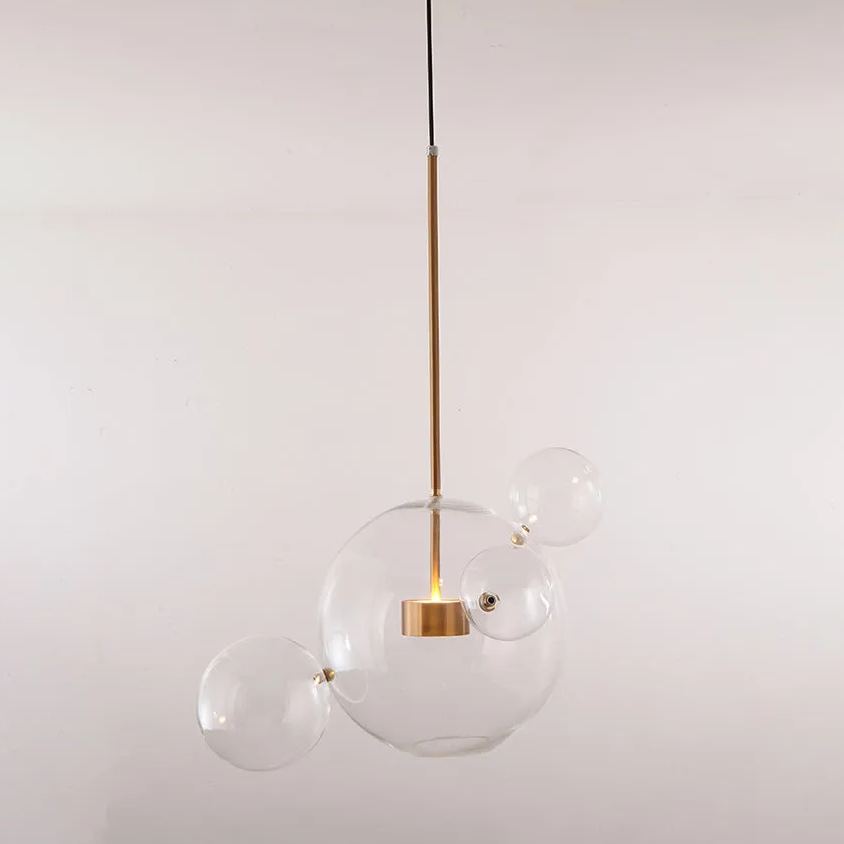 Valentina Modern Bubble Cluster  Pendant Light Gold
