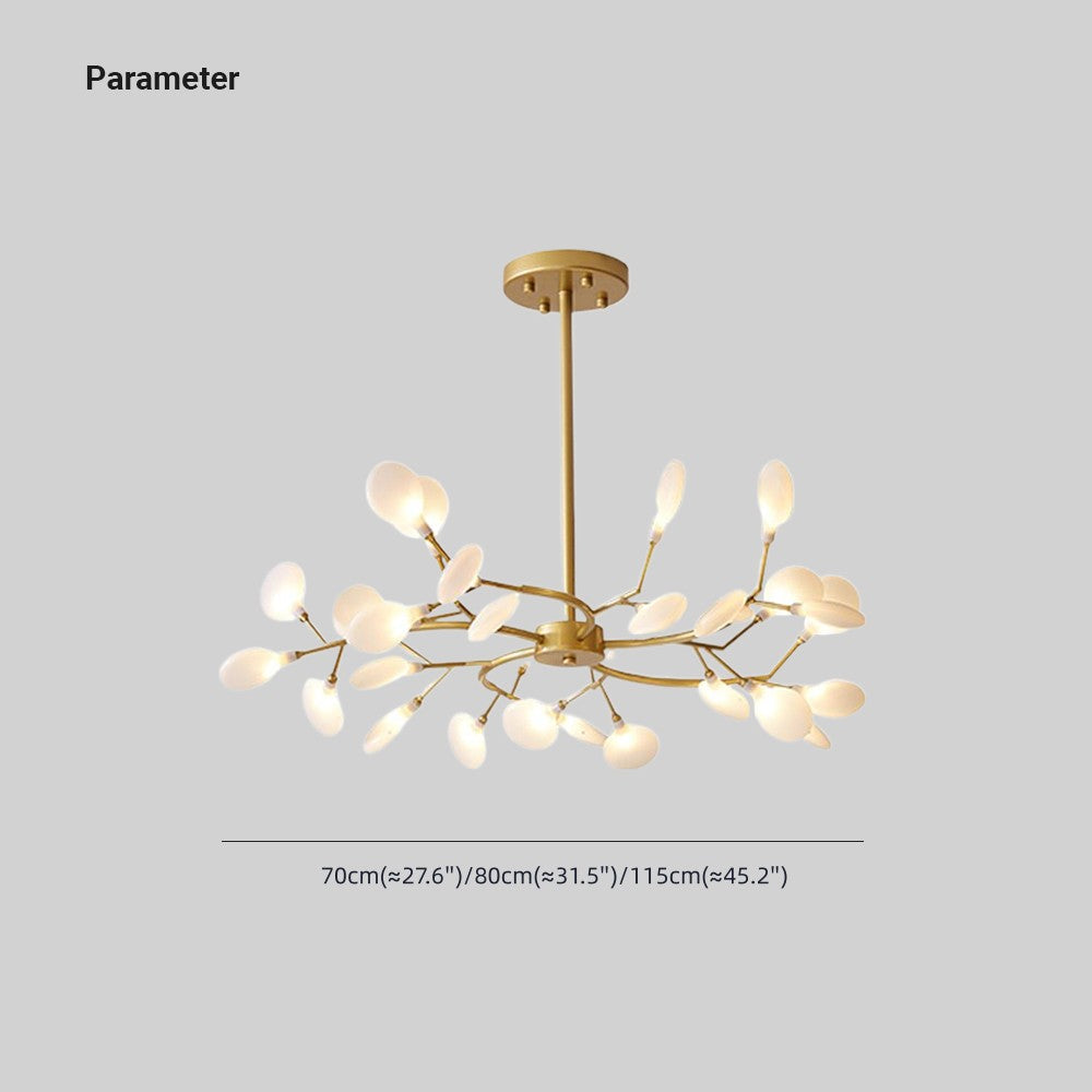 Olivia Unique Branch Firefly Sputnik Art Deco Chandelier