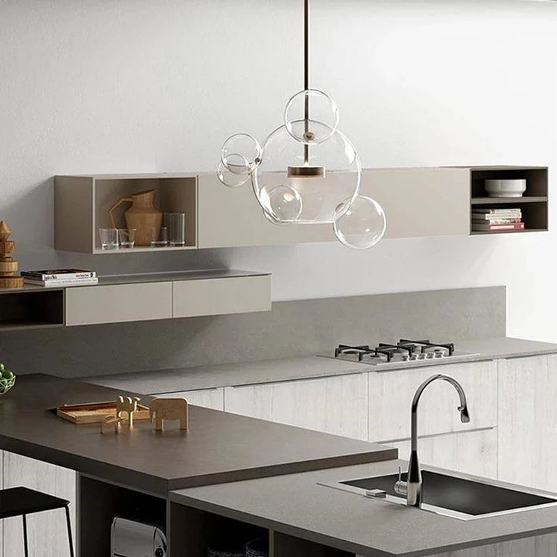 Valentina Modern Bubble Cluster  Pendant Light Gold