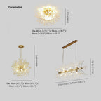 Kalia Vintage Pendant Light Dandelion firework