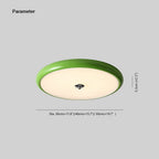 Valentina Modern LED Flush Mount Ceiling Light Metal Living Room