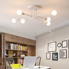 Valentina  Flush Mount Ceiling Light Linear Industrial