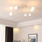 Valentina  Flush Mount Ceiling Light Linear Industrial