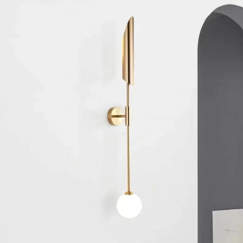 Phira Luxury Double-head Golden Scabbard Wall Lamp