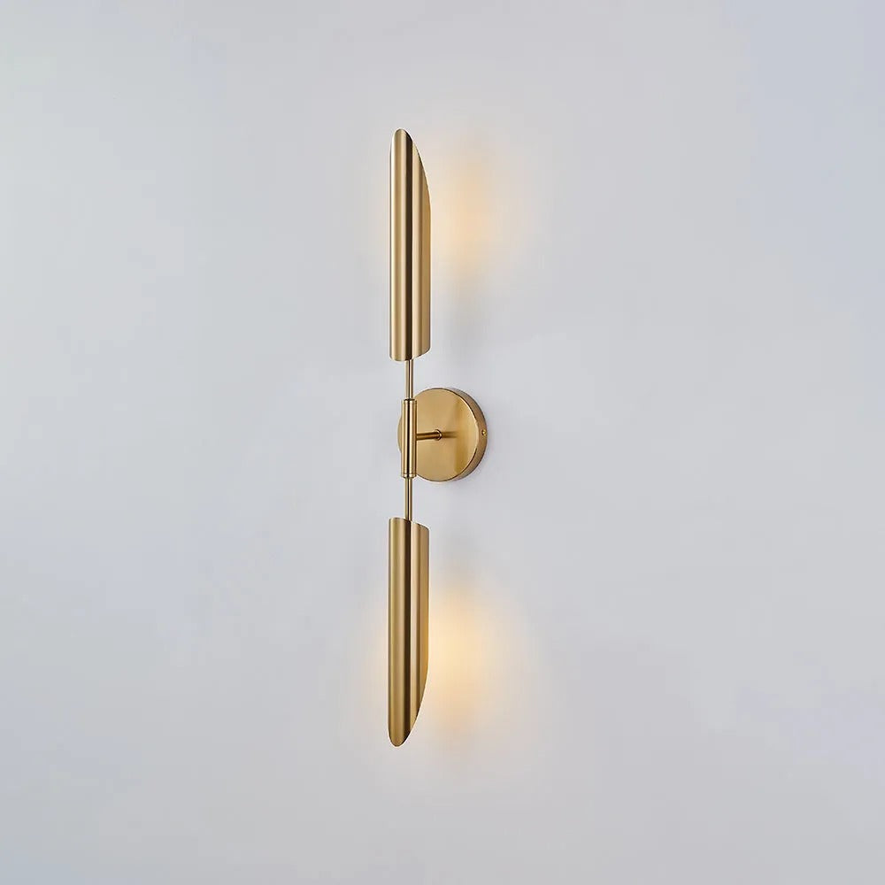 Phira Luxury Double-head Golden Scabbard Wall Lamp