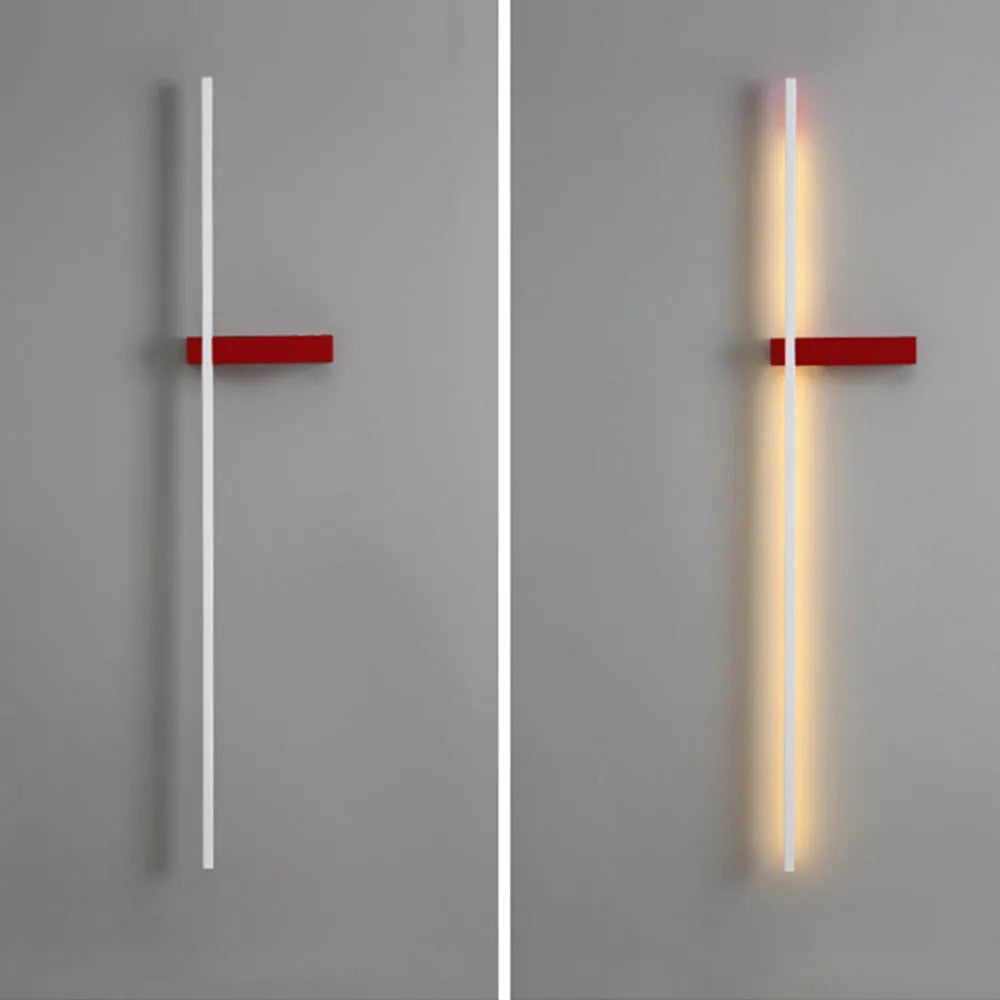 Arisha Minimalist Linear Wall Lamp Multi-Color Linear