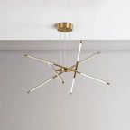 Arisha Pendant Light, Black/Gold, 6/8/10/12 Heads