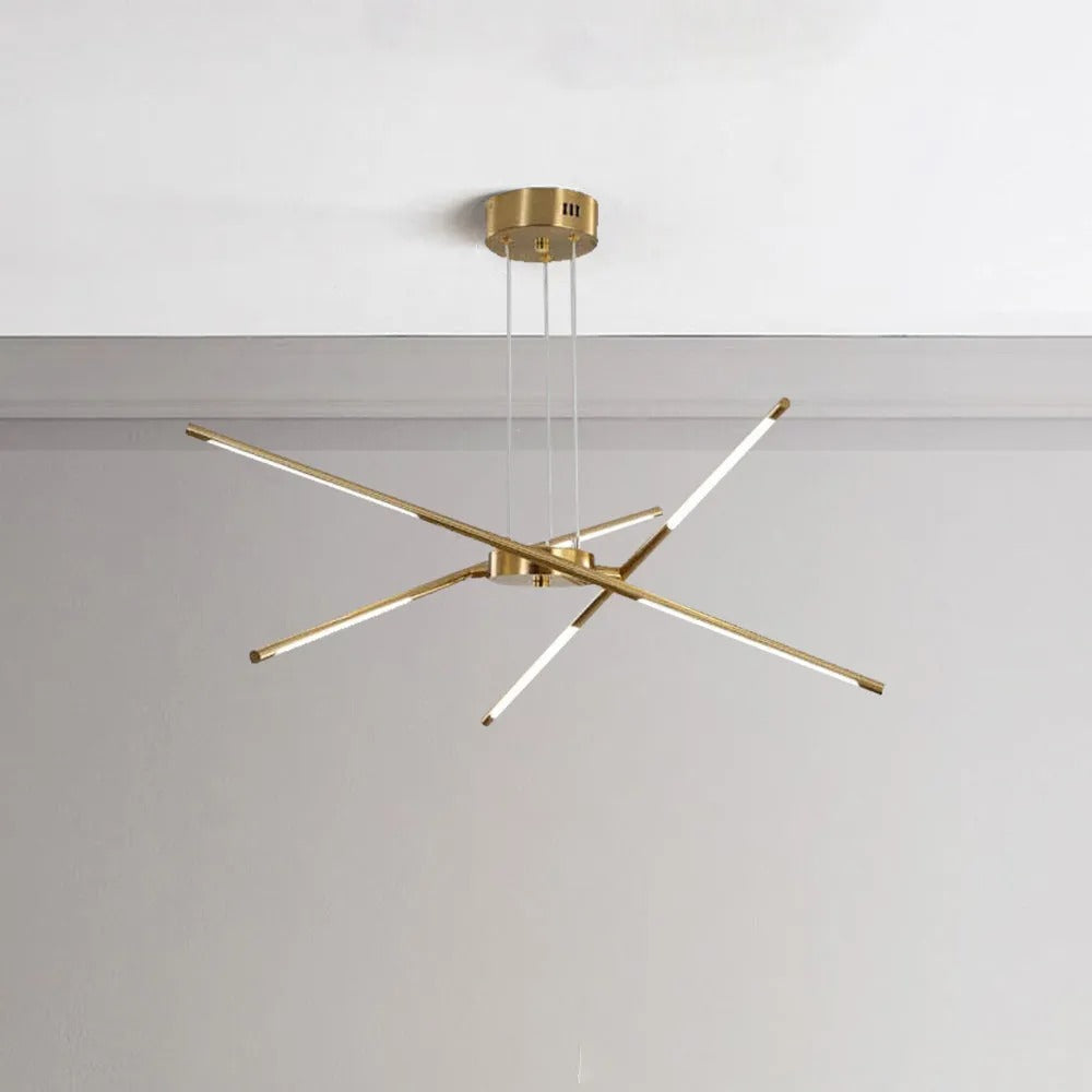 Arisha Pendant Light, Black/Gold, 6/8/10/12 Heads